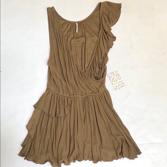 NWT Free People Float Away Asymmetrical Tank - Picture 7 of 11